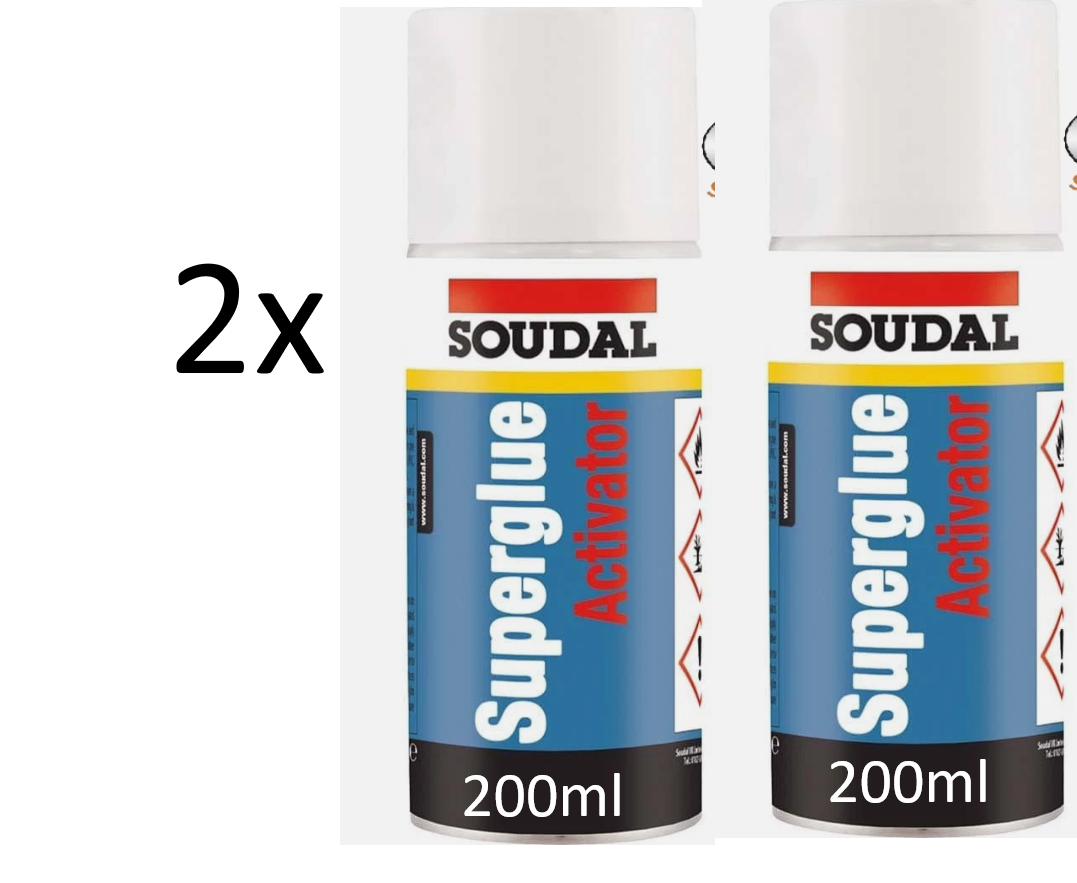 Soudal Superglue Activator Clear 200Ml 114746 - Image 3