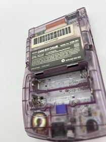 Nintendo Game Boy Color Handheld System - Atomic Purple - Tested