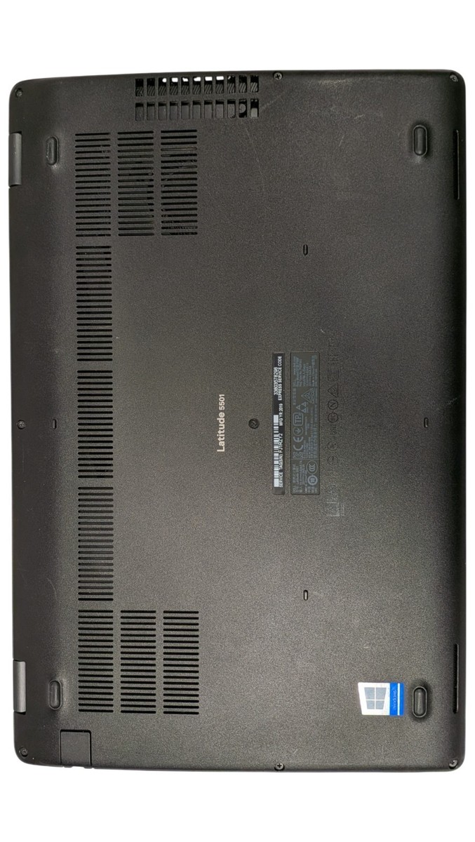 Dell Latitude 5501 i7-9850H @ 2.60GHz, 16GB Ram, 256GB NVMe