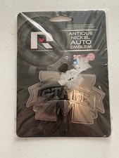 Mississippi State Antique Nickel Auto Emblem Brand New Original Packaging
