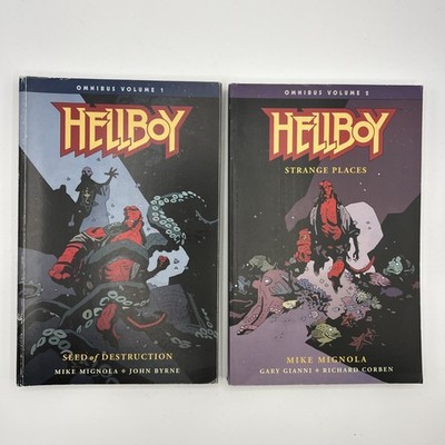 Hellboy Omnibus Volume 1 & 2 TPB Dark Horse Mike Mignola