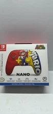 Mario Nintendo Switch Wireless Controller PowerA - Nano Enhanced Small Sealed!