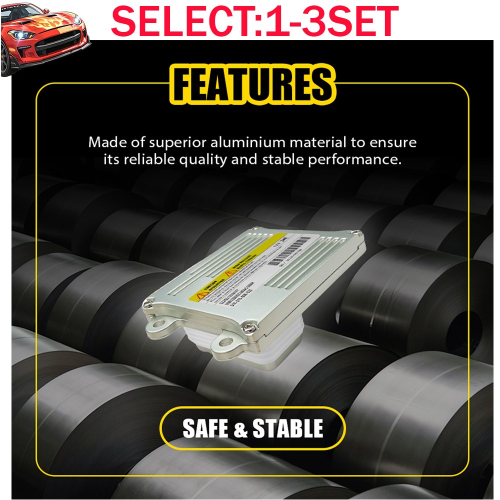 Aston Martin DB9 2010-2012 Headlight control modules 3 pcs P/N 93235016