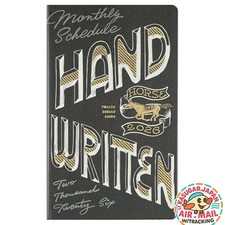 Greeting Life CHALKBOY Planner 2026 B6 Slim Monthly Hardcover Black fm Japan