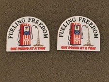 Fiocchi Sticker Ammunition Ammo Fueling Freedom Lot of 2 SHOT SHOW 2026