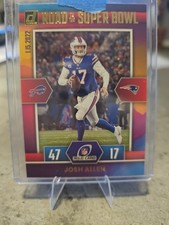 2022 Panini Donruss - Road to the Super Bowl Wild Card Josh Allen #WC-JA