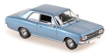 Opel Rekord C 1966 blue metallic diecast modelcar 940046100 Maxichamps 1:43