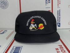 Maynes Explosives Company Vintage Mesh Trucker SnapBack Hat K Products USA Cap 