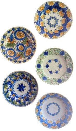 VTG Studio Art Pottery Hand Thrown Plate / Bowl 12.5" x 1.5" Pasta Decor Serving