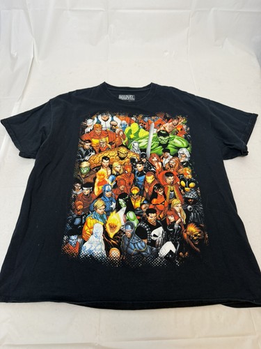 Marvel Shirt Mens Large Multiverse Heroes vintage