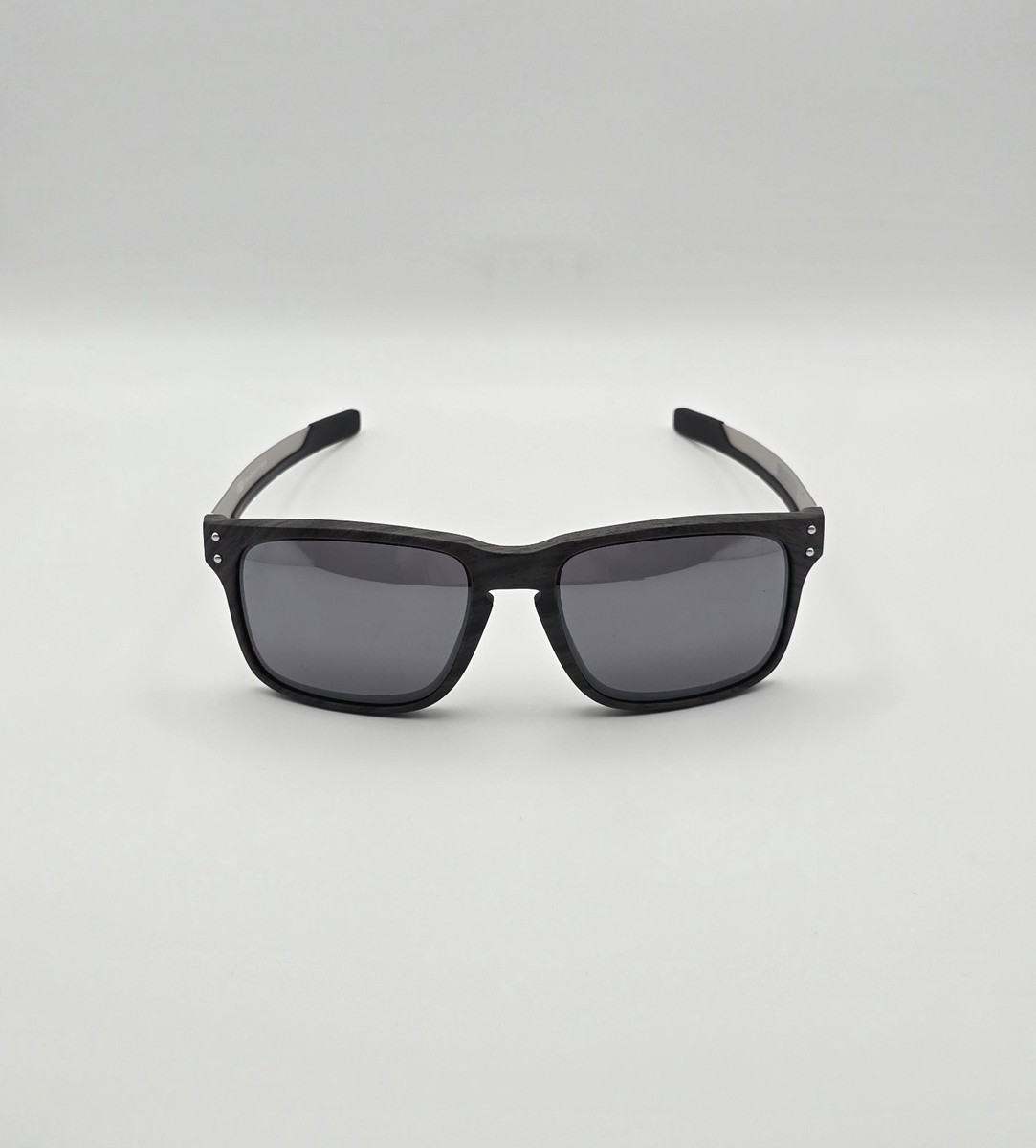 Oakley HOLBROOK MIX OO9384 0457 Woodgrain - Prizm Black Lens Men's
