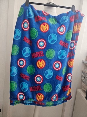 Marvel Avengers blaue weiche Fleecedecke 48 x 60''