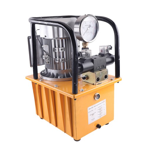 750W 7L Double Acting Electric Hydraulic Pump Power Pack 10000PSI Capacity - Picture 5 of 12