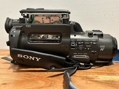 ゆ*と様 SONY CCD+V8カメラ Sony CCD-FX310 Camera Recorder Video 8 Handycam w/ Charger