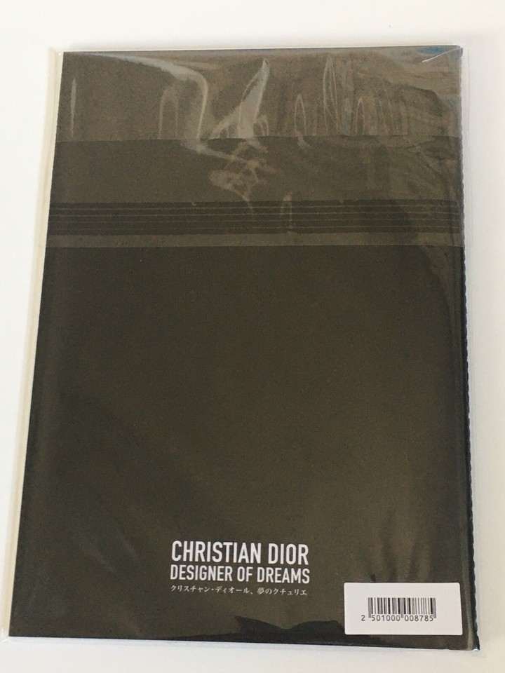 Christian Dior Notebook Japan Exhibition Limited Designer Woman Black ...