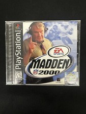 MADDEN NFL 2000 (SONY PlayStation 1, 1999) PS1 Complete w/ Manual CIB