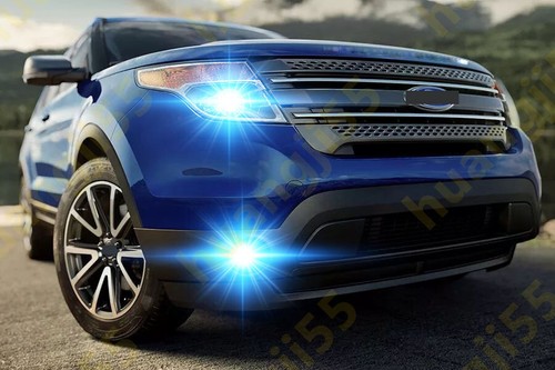 For Ford Explorer 2011-2015 - 4pc Combo LED Headlights Fog Light Bulbs Kit 8000K - Picture 12 of 12