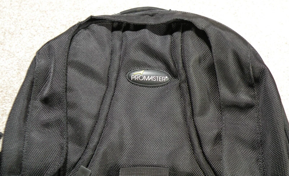 Promaster Camera Black Backpack Full Body Strap For Hiking or Vacation - Image 2 of 4