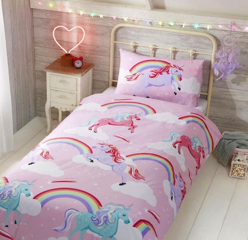 New Kids Duvet Sets Girls Boys Quilt Cover Bedding Childrens Christmas Gifts - Picture 20 of 38