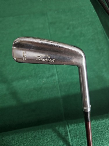 Vintage Wilson Pinehurst Chromium Hammer Forged 8 Iron & Putter / Right-Handed - Picture 4 of 7