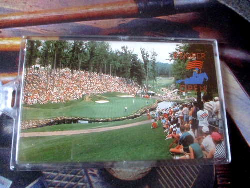 Vintage - PGA TOUR Golfbag Tag - KEMPER OPEN - TPC at Avenel