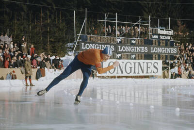 Dutch Speed Skater Ard Schenk 1969