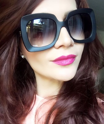 Large DIANE Oversized BOHO Square Jackie O Big Designer WaYfe LUX Sunglasses