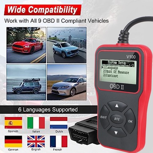 OBD2 Auto Diagnostica Scanner Diagnosi OBDII/EOBD Italiano Cancella Errori - Foto 9 di 20