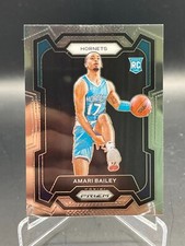 2023-24 Panini Prizm #162 Amari Bailey Charlotte Hornets