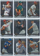 2012 Topps Finest Baseball Base Cards You Pick the Card, Finish Your Set