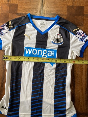 Puma Newcastle United 2015/2016 Home Football Soccer Jersey Shirt Size XS - Picture 8 of 16