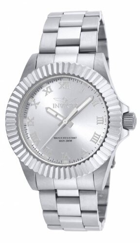 Мужские часы Invicta Pro Diver с серебряным циферблатом из нержавеющей стали 16736