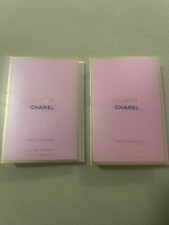2 x Chanel Chance Eau Tendre EDP Eau de Parfum Spray Sample 1.5ml / 0.05oz each