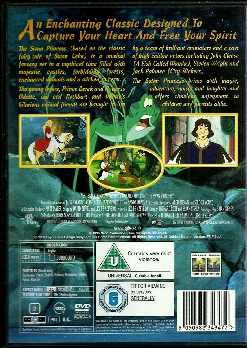 The Swan Princess (DVD-2005) R2.