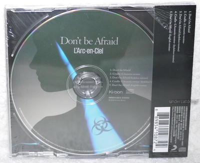 L'Arc~en~Ciel Don't be Afraid 2016 Taiwan CD only 889854108724| eBay