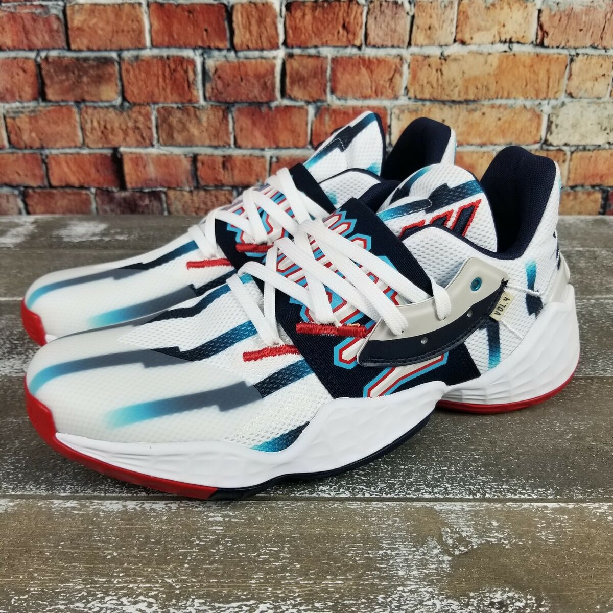 Adidas Harden Vol. 4 GCA Basketball Shoes White FY0842 Men's Adidas Harden Vol. 4 GCA Basketball Shoes White FY0842 Men's