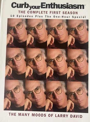 CURB YOUR ENTHUSIASM (DVD) Seasons 1, 2, 3, Very Good Free