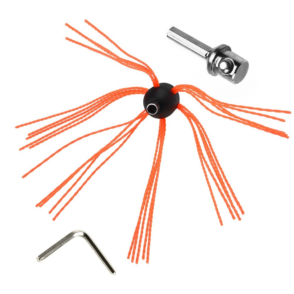 Brush Head Kit Black And Orange Effortless Cleaning Navigate All Types