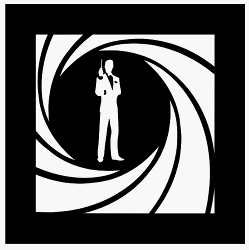 Slate Coaster 007 James Bond Gift Fathers Day Present Christmas - Picture 2 of 6
