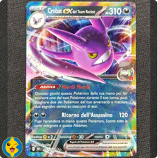 CROBAT EX 122/182 - DRI Pokemon Rivali Predestinati - ITALIANO - NEAR MINT