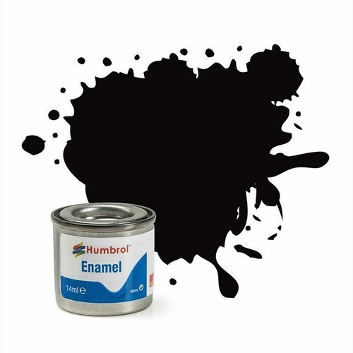 HUMBROL Enamel Model Paints 14ml tins over 100 colours Matt, Satin, Metallic - Picture 52 of 109