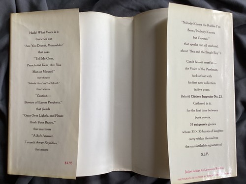 Chicken Inspector No. 23 by SIdney J. Perelman (1966, First Edition Hardcover) - Picture 8 of 8