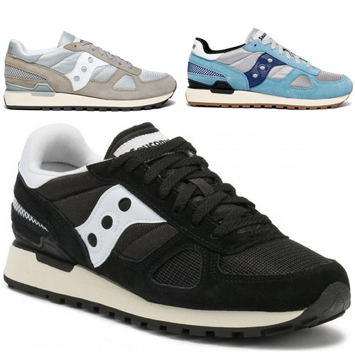 Scarpe SAUCONY Shadow uomo nero grigio celeste casual adulto sneaker casual  2021 | eBay