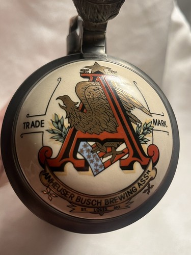 Authentic Gerz Made In Germany Vintage Anheuser-Busch Adolphus Busch 93’ Stein - Picture 5 of 15