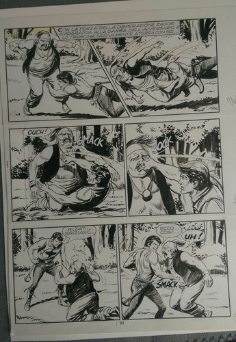 GALLIENO FERRI Tavola Originale /Original Page Zagor