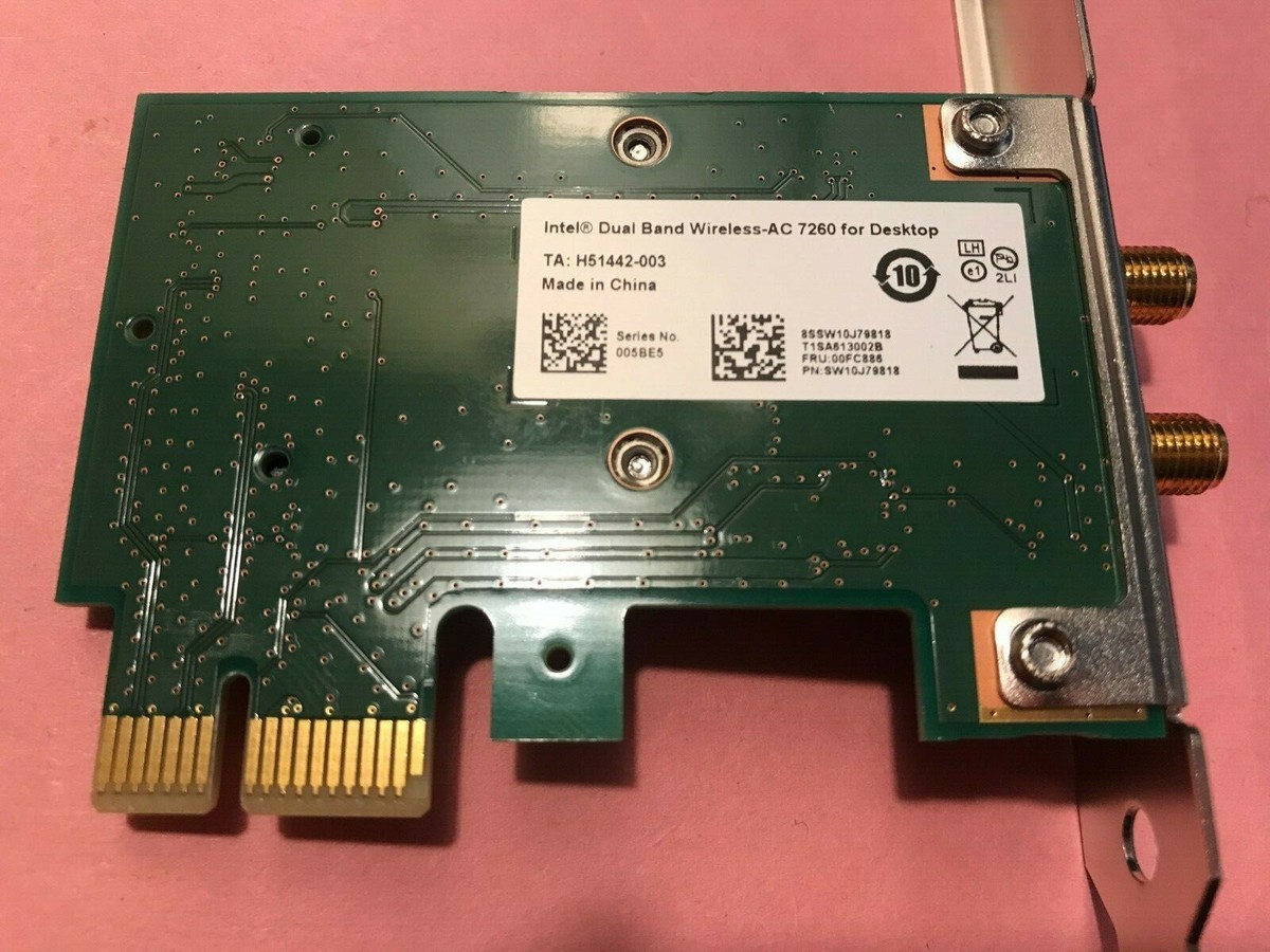 Intel Dual Band Wireless-AC 7260 for desktop | eBay