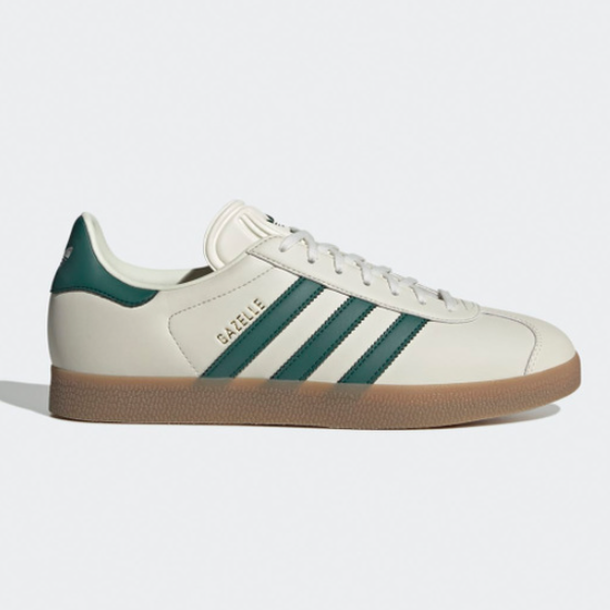 Adidas Gazelle Leather 'Cloud White/Collegiate Green
