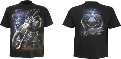 Spiral Ride to Hell Männer T-Shirt schwarz XL,Gothic Style! Top!Außergewöhnlich