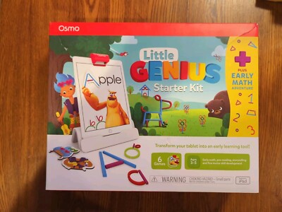 Osmo Little Genius Starter Kit for iPad/Fire Tablet (Ages 3-5)