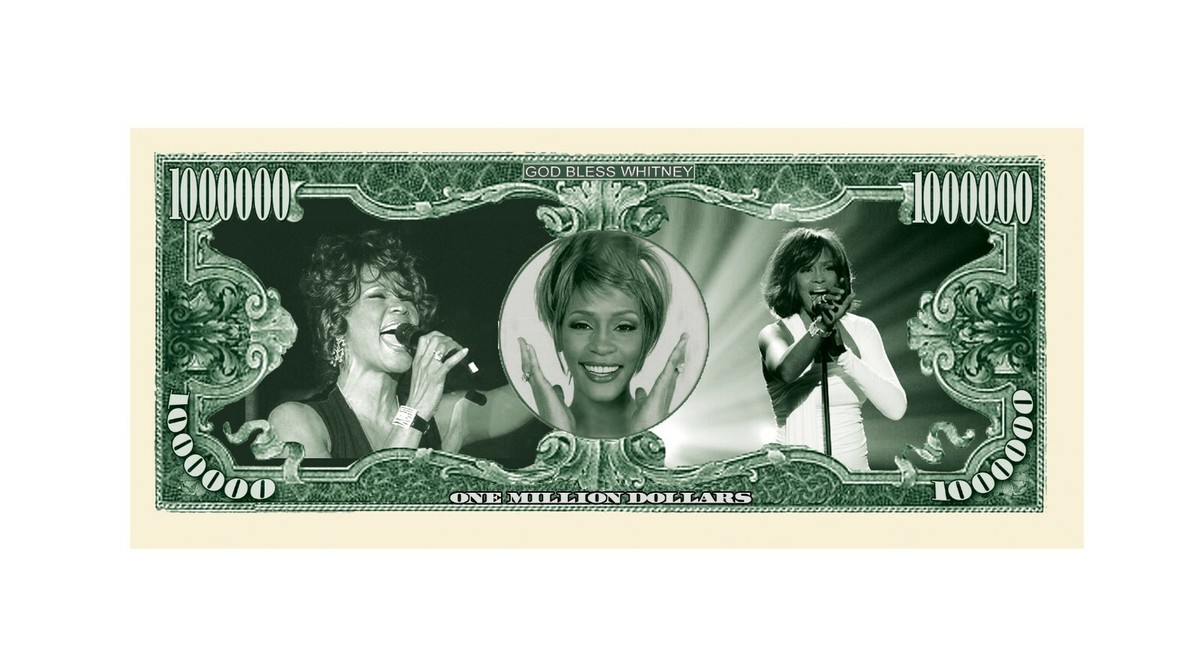 Pack of 100 - Whitney Houston Limited Edition Collectible